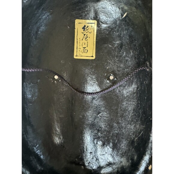 Antique NOH Japanese Young Girl Mask Ko-omote Japan Pottery - Picture 7 of 10